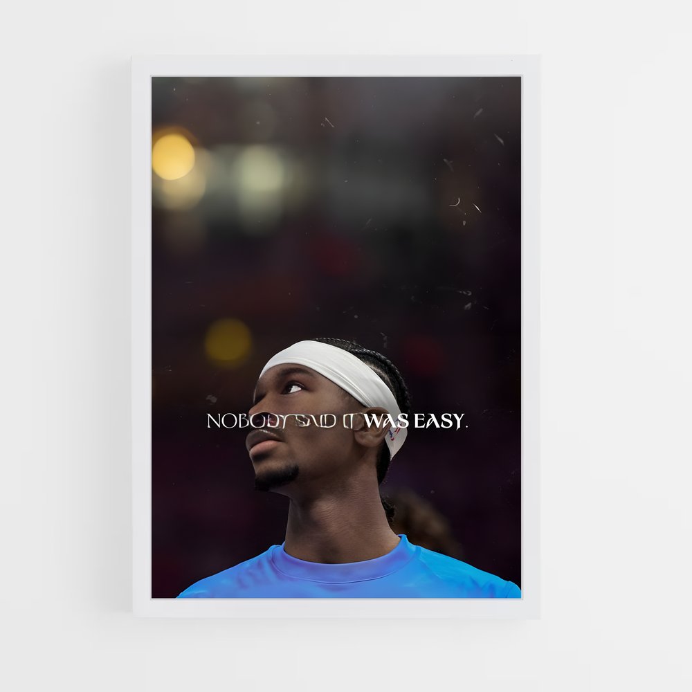 Poster Shai Plongée – affiche Basketball (vue 3)